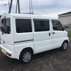 決まりました　　格安　平成25年式ミニキャブバン　オートマ 4WD  プチ車中泊使用　車検付の画像