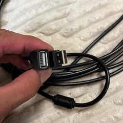 USB延長ケーブル 5m USB2.0 延長コード5メートルの画像