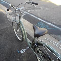 中古自転車３７３９　２４インチ　ギヤなし　LED\オートライトの画像