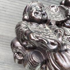 大黒恵比寿像　石膏像　高さ約28cmの画像