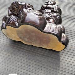 大黒恵比寿像　石膏像　高さ約28cmの画像