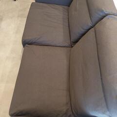 カバー新品】無印良品 2.5シーター・フェザー・ポケットコイル・ハイバックタイプ カバー新品】無印良品 2.5シーター・フェザー・ポケットコイル