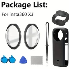 🉐アクションカメラ‼️Insta360 X3美品❣️の画像