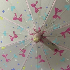 子供（女児用）雨傘の画像