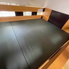 ニトリ　ロフトベッド　木製の画像