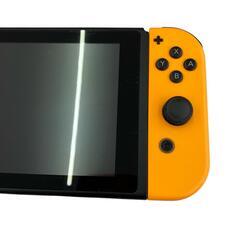 186000 現状品 Nintendo 任天堂 ニンテンドウ Nintendo Switch ジョイコン付き 本体のみ HAC-001  ブラック、パープル、イエロー [1000027750017]の画像