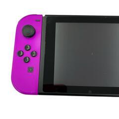 186000 現状品 Nintendo 任天堂 ニンテンドウ Nintendo Switch ジョイコン付き 本体のみ HAC-001  ブラック、パープル、イエロー [1000027750017]の画像