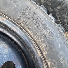 155 70R13 ゴツゴツタイヤの画像