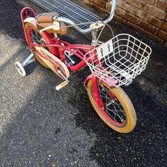 女の子　自転車　キッズ　16インチ　子供の画像