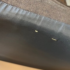 ソファベッド　ダークブラウンの画像