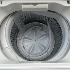 ヤマダセレクト　全自動洗濯機　５．０ｋｇ　アーバンホワイト　２０２１年製　ＹＷＭ－Ｔ５０Ｈ１の画像