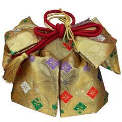 186001 現状品 その他帯 金 七五三  結び帯 作り帯 [1000025380759]の画像