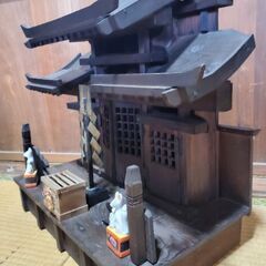 豊川稲荷 神棚 時代物 大型 の画像
