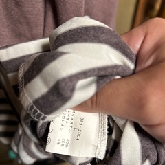 重ね着風チュニックワンピース？Ｌサイズ　美品の画像