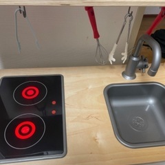【IKEA】おままごとキッチン DUKTIG ドゥクティグの画像
