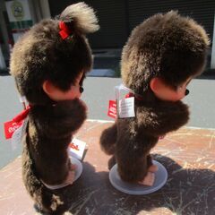 ☆セキグチ Sekiguchi モンチッチ Monchhichi カップル ポーチ付き セット◆世界中の人気の画像