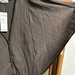 未使用品　クロワッサンカーディガンLLサイズの画像