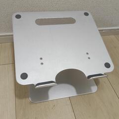 Nulaxy ノートパソコンスタンド ノート pc スタンド laptop stand 高さ/角度調整可能 姿勢改善 腰痛/猫背解消 折りたたみ式 アルミ製 滑り止め Macbook/Macbook Air/Macbook Pro/iPad/ノートPC/タブレット 10-17.3インチまでに対応 C1の画像