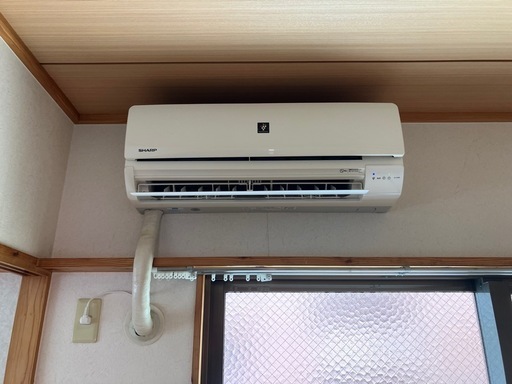 【取外済】エアコン　シャープ　AY-H28S-W  6畳 6帖 2018