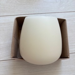 オブジェキャンドル  インテリア　3個　ホワイトの画像