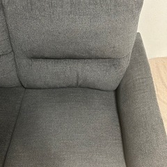 ニトリ　リクライニングソファの画像