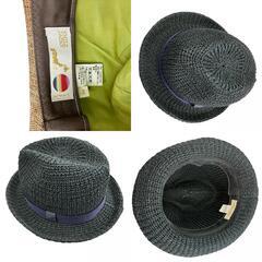 186000 現状品 CA4LA カシラ ハット2点セット　箱あり No.DOU00748  No.JUNO1199　　  ユニセックス 2点まとめ売り [1000025347530]の画像