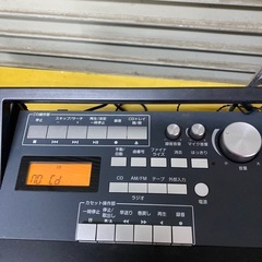 No.955CD、カセットラジカセ　中古　sayの画像