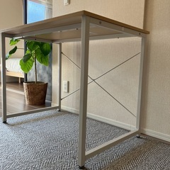 サンワダイレクト　パソコンデスク 90 60の画像