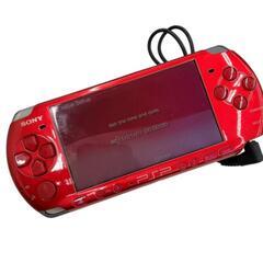 186000 現状品 sonny ソニー SONY PlayStationPortable（PSP） PSP-3000  RADIANT RED [1000023068765]の画像