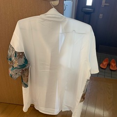 新品未使用‼️和柄刺繍入りシャツ‼️🤣の画像