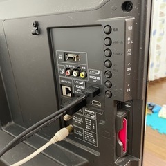 SHARP 、AQUOS 液晶カラーテレビ LC-32J10、2015年製の画像