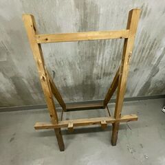 【那須町役場】黒板　スタンド　イーゼル　昭和レトロ　【管理番号291】の画像