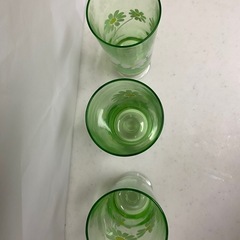 懐かしのガラスコップの画像