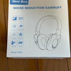 【新品】防音イヤーマフ 子供 聴覚過敏 NRR25 SNR30dB 折りたたみ キッズの画像