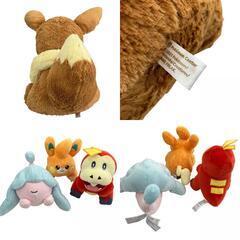 現状品 Pokemon ポケモン ポケモンセンター　ぬいぐるみ ♪ イーブイ ホゲータ サンダース ムクホーク ペリッパー シャリタツ パモ 　ミブリム 9点まとめ売り [1000025344249]の画像