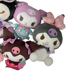 186001 SANRIO サンリオ クロミちゃん　ぬいぐるみ 8点まとめ売り [1000027757481]の画像