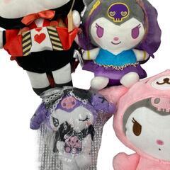 186001 SANRIO サンリオ クロミちゃん　ぬいぐるみ 8点まとめ売り [1000027757481]の画像