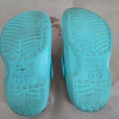 Kidsサンダル crocs 8 9の画像