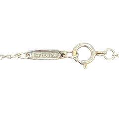 186006 TIFFANY&Co. ティファニー メトロハート ダイヤモンド ネックレス シルバー レディース [1000025361086]の画像