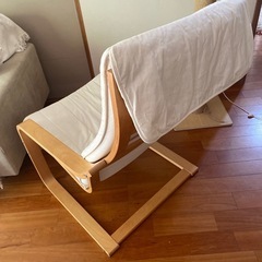 IKEAパーソナルチェア　ソファー　オフホワイトの画像