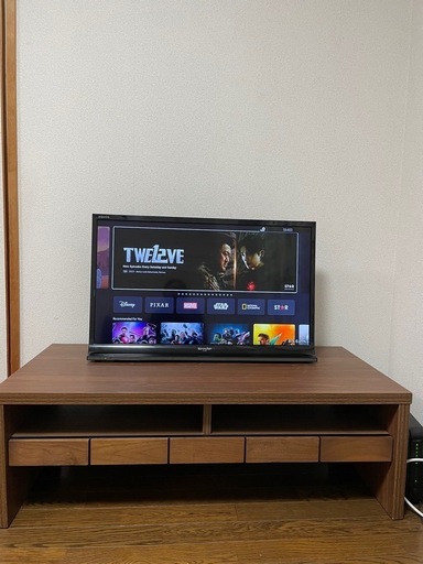 SHARP 、AQUOS 液晶カラーテレビ LC-32J10、2015年製