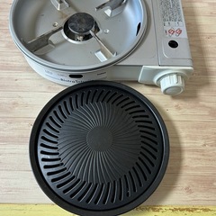 イワタニ　カセットコンロ　鉄板付きの画像