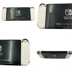 186000 現状品 Nintendo 任天堂 ニンテンドウ Nintendo Switch　スイッチ ジョイコン付き HAC-001  ブラック ホワイト [240124HM220231]の画像