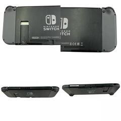 186000 現状品 Nintendo 任天堂 ニンテンドウ Nintendo Switch　スイッチ ジョイコン付き HAC-001  ブラック　グレー [1000027749837]の画像