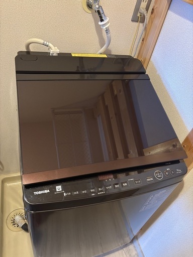 東芝　10Kg縦型洗濯乾燥機