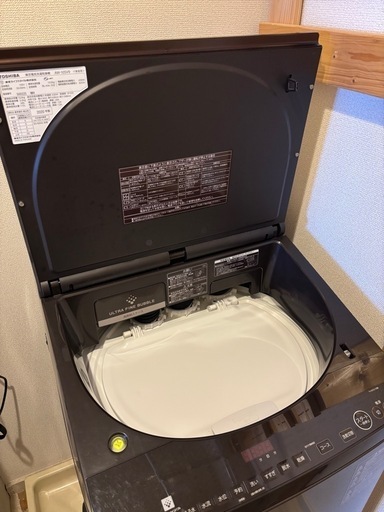 東芝　10Kg縦型洗濯乾燥機