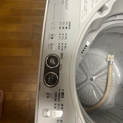 洗濯機　譲ります　　の画像