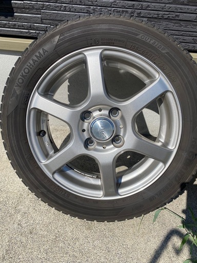 スタッドレスホイール付きガリキズ無しホイール美品本日、明日引き取り限定11000