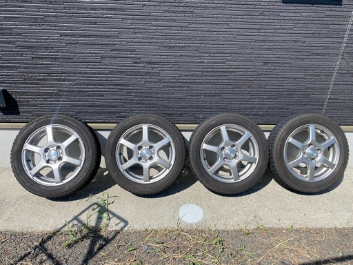 スタッドレスホイール付きガリキズ無しホイール美品本日、明日引き取り限定11000