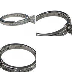 186005 TIFFANY&Co. ティファニー エンゲージリング シルバー ダイヤモンド/Pt950プラチナ レディース [1000027782254]の画像